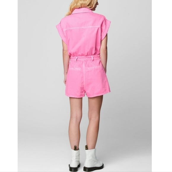 Blank NYC Pink Jumpsuit with Chic Design - Picture 4 of 9